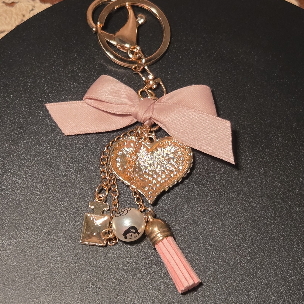 Bag Charm/Key Chain with Fun Charm - Picture 3 of 5